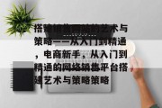 搭建销售网站的艺术与策略——从入门到精通，电商新手，从入门到精通的网络销售平台搭建艺术与策略策略