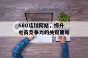 SEO店铺网站，提升电商竞争力的关键策略