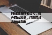 网站建设排名优化，提升网站流量，打造网络品牌新高度