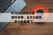 ECShop网站流量提升攻略，全方位解析，助力电商腾飞
