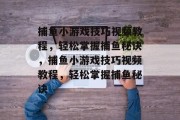 捕鱼小游戏技巧视频教程，轻松掌握捕鱼秘诀，捕鱼小游戏技巧视频教程，轻松掌握捕鱼秘诀