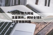 Gofair助力网站流量飙升，揭秘全球B2B营销新利器