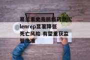 葛兰素史克抗癌药物Blenrep显著降低死亡风险 有望重获监管批准