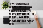 ✿WiFi限制网站流量危害之深！✿，WiFi限制网站流量，网络安全的致命威胁，深度剖析，WiFi限制网站流量的危害与保护措施