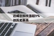 迈威尔科技涨超9% 创历史新高