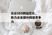 白云SEO网站优化，助力企业提升网络竞争力