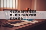 哈尔滨企业网站搭建收费，性价比与专业服务的完美结合
