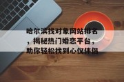 哈尔滨找对象网站排名，揭秘热门婚恋平台，助你轻松找到心仪伴侣
