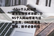 -ddns个人网站搭建及运维技术详解,DNS个人网站搭建与运维指南,DNS搭建及运维,新手必备教程 -ddns个人网站搭建及运维技术详解,DNS个人网站搭建与运维指南,DNS搭建及运维,新手必备教程