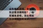 山东捕鱼游戏，文化娱乐还是法律风险？，山东捕鱼游戏，文化娱乐与法律风险的交织。