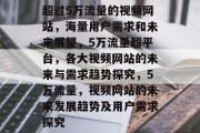 超过5万流量的视频网站，海量用户需求和未来展望，5万流量超平台，各大视频网站的未来与需求趋势探究，5万流量，视频网站的未来发展趋势及用户需求探究