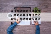 辽宁电话网站搭建软件，助力企业提升信息化水平，打造高效沟通平台