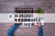 中国金属利用(01636.HK)2023年营业额减少65.0%至8.38亿元