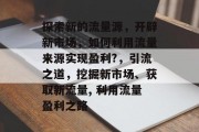 探索新的流量源，开辟新市场，如何利用流量来源实现盈利?，引流之道，挖掘新市场、获取新流量, 利用流量盈利之路