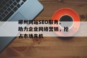 郴州网站SEO服务，助力企业网络营销，抢占市场先机