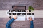 SEO与网站建设，相辅相成的数字化营销策略