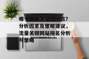 哪个网站流量好一点？分析因素及策略建议，流量关键网站排名分析与策略