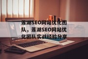 莲湖SEO网站优化团队,莲湖SEO网站优化团队实战经验分享 莲湖SEO网站优化团队,莲湖SEO网站优化团队实战经验分享