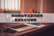 揭秘网站零流量的困境，原因及应对策略