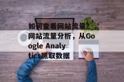 如何查看网站流量？，网站流量分析，从Google Analytics抓取数据