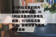 365网站流量的提升策略与策略调整，365网站流量提升策略及调整，365网站流量提升，策略调整与策略调整策略