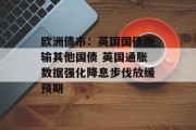 欧洲债市：英国国债跑输其他国债 英国通胀数据强化降息步伐放缓预期