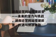 湖南运营网站搭建前景——未来的潜力与挑战，湖南运营网站搭建前景，机遇与挑战并存