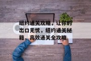 纽约通关攻略,让你的出口无忧,纽约通关秘籍,高效通关全攻略