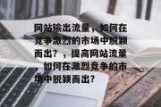 网站输出流量，如何在竞争激烈的市场中脱颖而出？，提高网站流量，如何在激烈竞争的市场中脱颖而出?