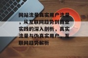 网站流量真实用户流量，从互联网趋势到商业实践的深入剖析，真实流量与伪真实用户，互联网趋势解析