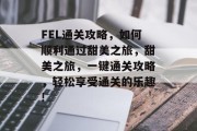 FEL通关攻略，如何顺利通过甜美之旅，甜美之旅，一键通关攻略，轻松享受通关的乐趣!