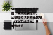 SEO网站优化实战指南，SEO实战指南，从基础知识到精通策略，SEO实战指南，基础到精通