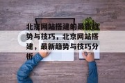 北京网站搭建的最新趋势与技巧,北京网站搭建,最新趋势与技巧分析 北京网站搭建的最新趋势与技巧,北京网站搭建,最新趋势与技巧分析