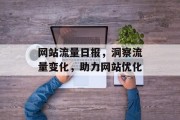 网站流量日报，洞察流量变化，助力网站优化