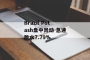 Brazil Potash盘中异动 急速跳水7.79%