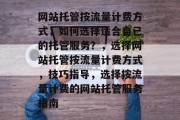 网站托管按流量计费方式，如何选择适合自己的托管服务？，选择网站托管按流量计费方式，技巧指导，选择按流量计费的网站托管服务指南