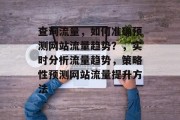 查询流量，如何准确预测网站流量趋势？，实时分析流量趋势，策略性预测网站流量提升方法