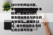 SEO分析网站问题，策略性解决方案和未来趋势，策略性SEO，提高网站排名与转化的关键技巧，策略性SEO，提升网站排名与转化的工具与方法
