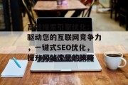 高效搜索引擎优化: 驱动您的互联网竞争力，一键式SEO优化，提升网站流量的策略