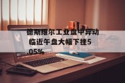 德斯维尔工业盘中异动 临近午盘大幅下挫5.05%