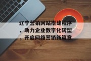 辽宁营销网站搭建程序，助力企业数字化转型，开启网络营销新篇章