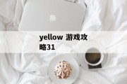 yellow 游戏攻略31