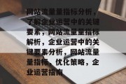 网站流量量指标分析，了解企业运营中的关键要素，网站流量量指标解析，企业运营中的关键要素分析，网站流量量指标，优化策略，企业运营指南