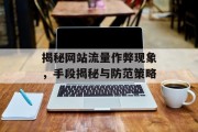 揭秘网站流量作弊现象，手段揭秘与防范策略