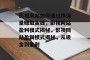 影视网站如何通过挣流量赚取金钱，影视网站盈利模式揭秘，影视网站盈利模式揭秘，从吸金到盈利