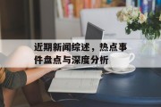 近期新闻综述，热点事件盘点与深度分析