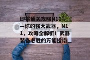 即将通关攻略N11——你的强大武器,N11,攻略全解析!武器装备必胜的万能指南