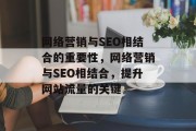 网络营销与SEO相结合的重要性，网络营销与SEO相结合，提升网站流量的关键