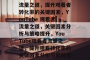 YouTube 上的流量之道，提升观看者转化率的关键因素，YouTube 观看者流量之道，关键因素分析与策略提升，YouTube观看者流量之道，提升观看转化率的关键因素分析与策略提升策略