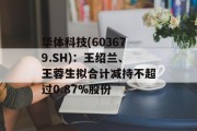 华体科技(603679.SH)：王绍兰、王蓉生拟合计减持不超过0.87%股份